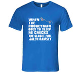 Jalen Ramsey Boogeyman Check The Closet La Football Fan T Shirt