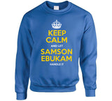 Samson Ebukam Keep Calm Handle It La Football Fan T Shirt