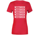 Russell Westbrook X5 Los Angeles Basketball Fan T Shirt