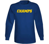 La Football Team Champs Football Fan T Shirt