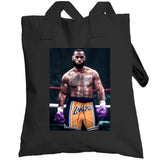 Lebron James Funny Boxing Meme Basketball Fan  T Shirt