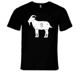 Bernie Nicholls Goat Distressed Los Angeles Hockey Fan T Shirt