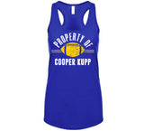 Property Of Cooper Kupp La Football Fan T Shirt