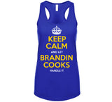 Brandin Cooks Keep Calm Handle It La Football Fan T Shirt