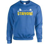 Matthew Stafford Hollywood Sign La Football Fan T Shirt