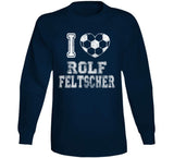 Rolf Feltscher I Heart Los Angeles Soccer T Shirt