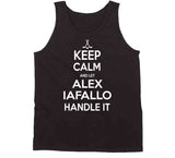 Alex Iafallo Keep Calm Handle It Los Angeles Hockey T Shirt