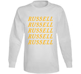 D'Angelo Russell X5 Los Angeles Basketball Fan V3 T Shirt