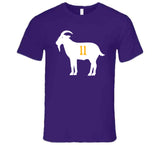 Anze Kopitar 11 Goat Los Angeles Hockey Fan T Shirt