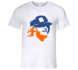 Justin Turner Los Angeles Big Head Silhouette Los Angeles Baseball Fan T Shirt
