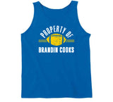 Property Of Brandin Cooks La Football Fan T Shirt