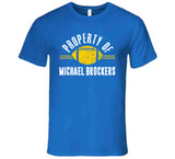 Property Of Michael Brockers La Football Fan T Shirt