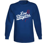Los Doyers La Baseball Fan V2 T Shirt