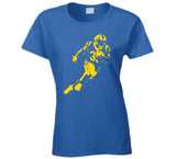 Cj Anderson Silhouette La Football Fan T Shirt
