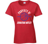 Property Of Johnathan Motley Los Angeles Basketball Fan T Shirt