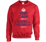 Russell Westbrook Keep Calm Los Angeles Basketball Fan T Shirt