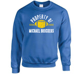 Property Of Michael Brockers La Football Fan T Shirt