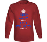 Lou Williams Keep Calm Handle It Los Angeles Basketball Fan T Shirt