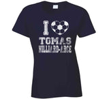 Tomas Hilliard Arce I Heart Los Angeles Soccer T Shirt