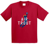 Mike Trout Air Los Angeles California Baseball Fan T Shirt