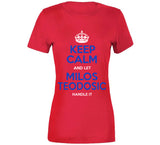 Milos Teodosic Keep Calm Handle It Los Angeles Basketball Fan T Shirt
