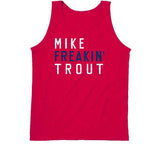 Mike Trout Freakin Los Angeles California Baseball Fan T Shirt