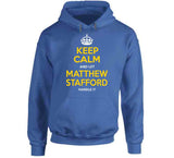 Matthew Stafford Keep Calm Let Handle La Football Fan T Shirt