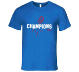 Champions World Champions Los Angeles Baseball Fan v2 T Shirt