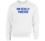 Vin Scully Forever Tribute LA The Voice Baseball Fan T Shirt