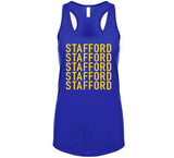 Matthew Stafford X5 La Football Fan T Shirt