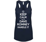 Dave Romney Keep Calm Handle It Los Angeles Soccer T Shirt