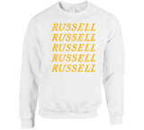 D'Angelo Russell X5 Los Angeles Basketball Fan V3 T Shirt