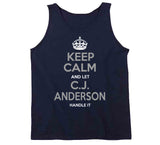 CJ Anderson Keep Calm La Football Fan T Shirt