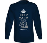 Aqib Talib Keep Calm La Football Fan T Shirt