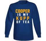 Cooper Kupp Cup Of Tea Los Angeles Football Fan T Shirt