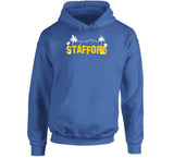 Matthew Stafford Hollywood Sign La Football Fan T Shirt