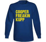 Cooper Kupp Cooper Freakin Kupp Los Angeles Football Fan T Shirt