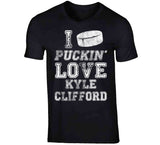 Kyle Clifford I Love Los Angeles Hockey T Shirt