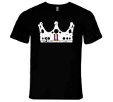 Dustin Brown Crown Distressed Los Angeles Hockey Fan T Shirt