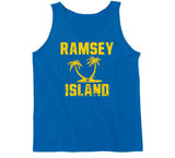 Jalen Ramsey Ramsey Island La Football Fan Distressed T Shirt