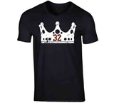 Jonathan Quick Crown Distressed Los Angeles Hockey Fan T Shirt