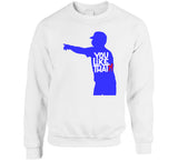 Joc Pederson Los Angeles You Like That Blue Silhouette Los Angeles Baseball Fan T Shirt