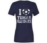 Tomas Hilliard Arce I Heart Los Angeles Soccer T Shirt