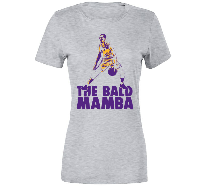 LaLaLandTshirts Alex Caruso Bald Mamba Air Guitar La Basketball Fan T Shirt Dog / Black / Small