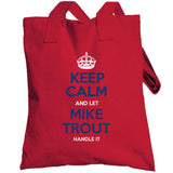 Mike Trout Keep Calm Los Angeles California Baseball Fan T Shirt