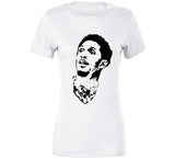 Lou Williams Silhouette Big Face La Basketball Fan T Shirt