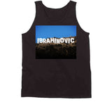 Zlatan Ibrahimovic Hollywood Sign LA Soccer Fan T Shirt