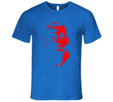 Kawhi Leonard Silhouette Big Face LA Basketball Fan v2 T Shirt