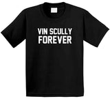 Vin Scully Forever Tribute LA The Voice Baseball Fan v2 T Shirt