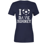 Dave Romney I Heart Los Angeles Soccer T Shirt